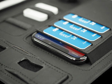 Logotrade reklamprodukter bild: HERMANO Power Bank Organizer 54713000